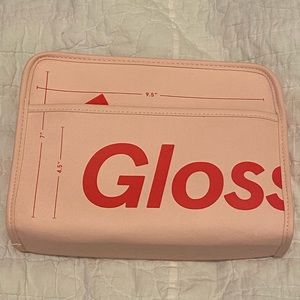 NWOT Glossier Beauty Bag - Pink